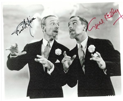 Fred Astaire and Gene Kelly Signed 8x10 photo